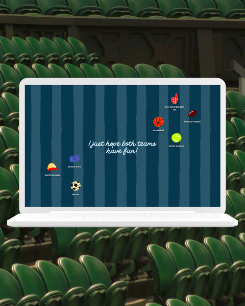 🏀 Go Sports Desktop Sticker Pack 🏈