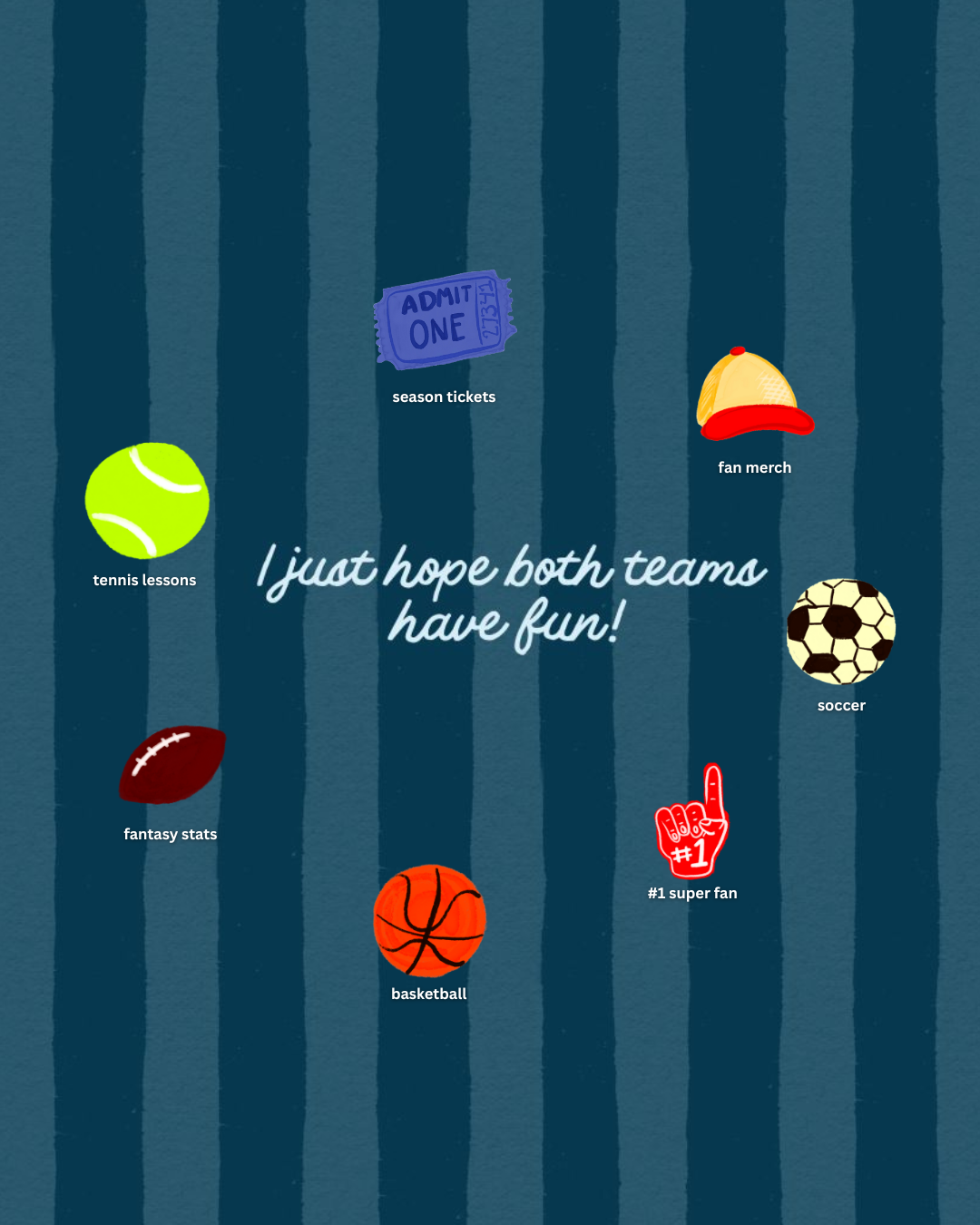 🏀 Go Sports Desktop Sticker Pack 🏈