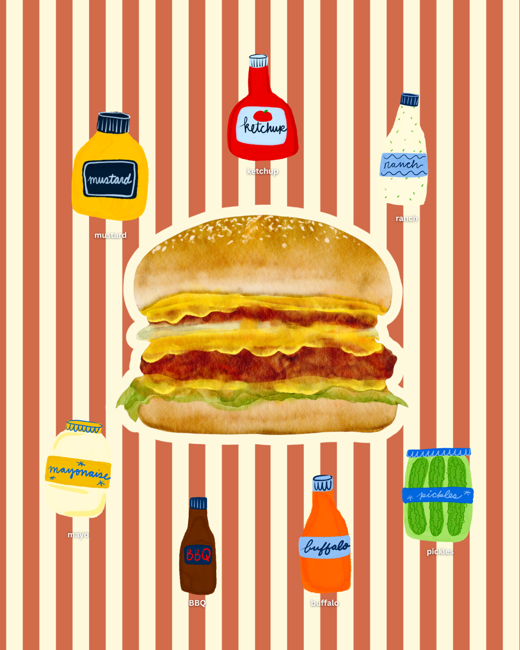 🌭The Good Stuff Desktop Sticker Pack 🍔