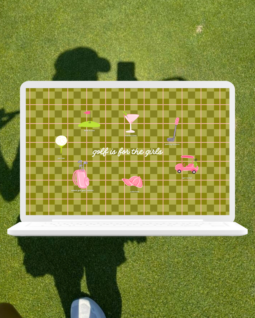 ⛳️ Golf Is For The Girls Desktop Sticker Pack 💞